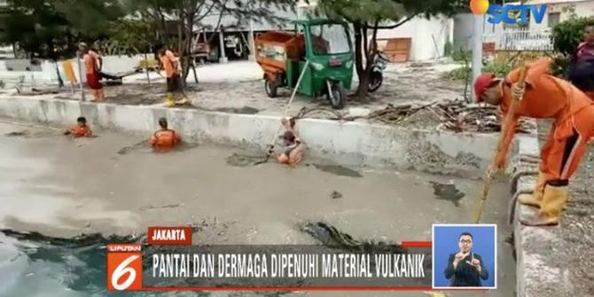 Material Abu Vulkanik di Kepulauan Seribu Ancam Ekosistem Laut