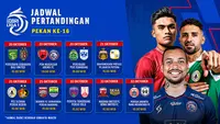 Jadwal dan Link Streaming BRI Liga 1 Week 16 di Vidio. (Sumber: dok .vidio.com)