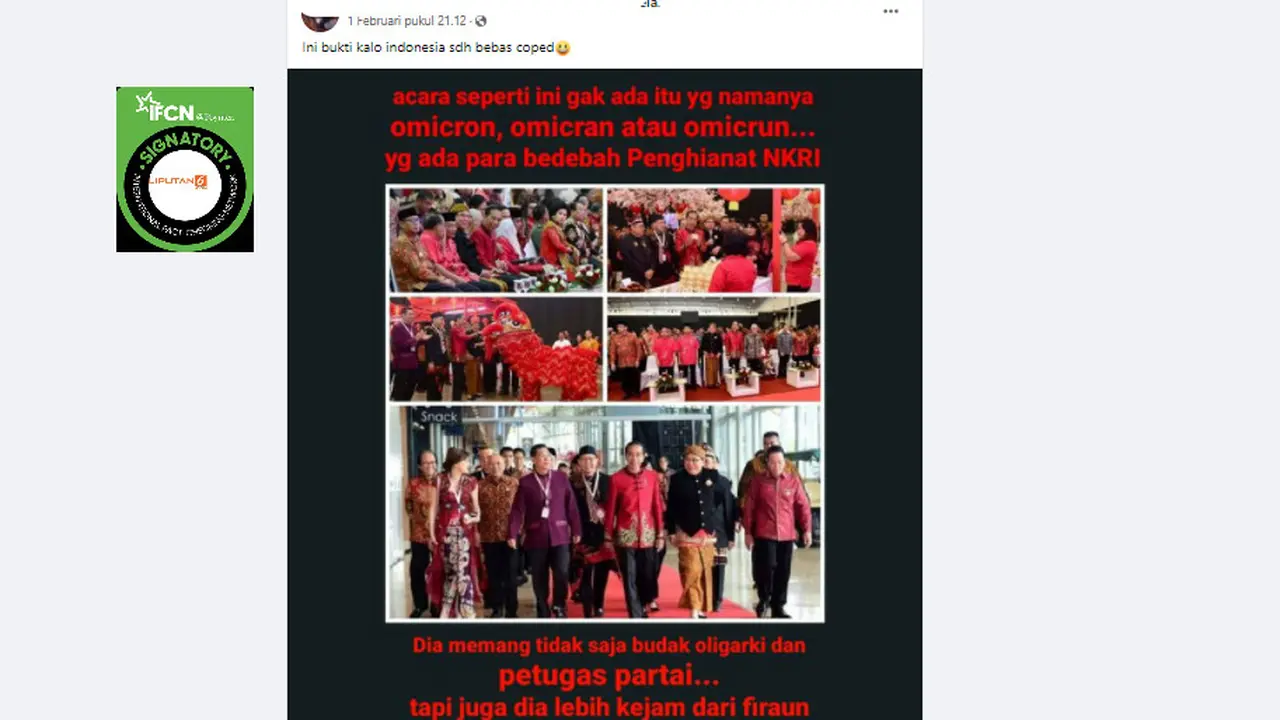 Penelusuran klaim foto bukti Indonesia sudah terbebas dari Covid-19
