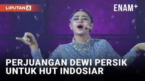 VIDEO: Dewi Persik Rela Pinggulnya Sakit Demi HUT Indosiar ke-28