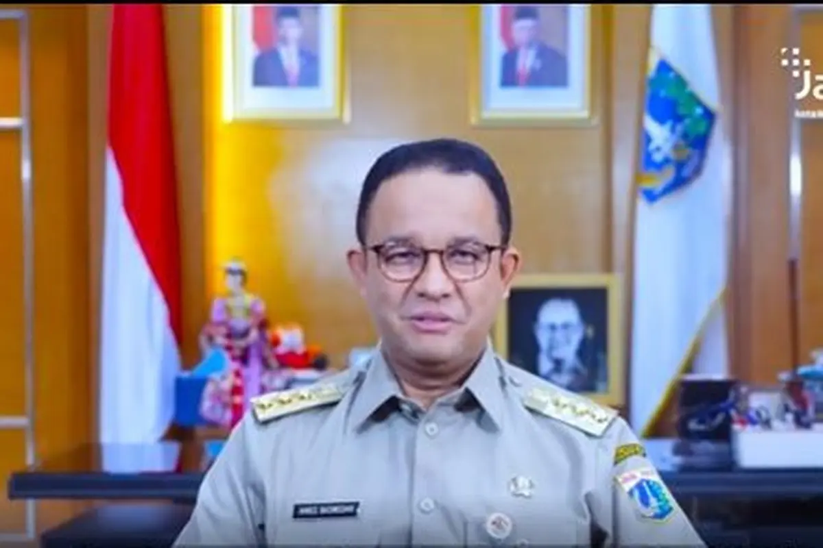 Gubernur DKI Jakarta Anies Baswedan menyampaikan selamat Hari Natal 2021.