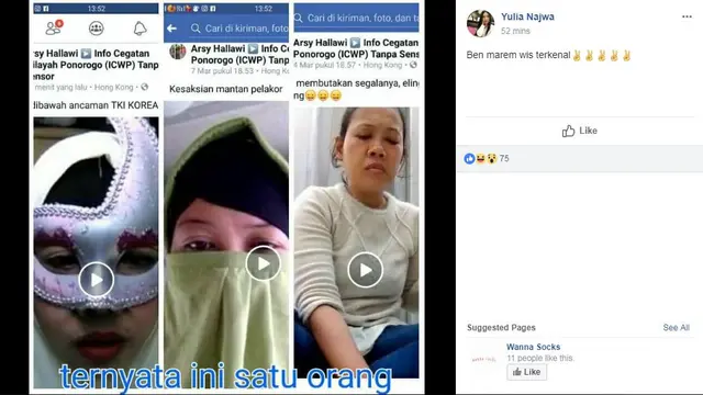 [Bintang] Heboh! Video Viral Wanita Berhijab Makan Daging Babi