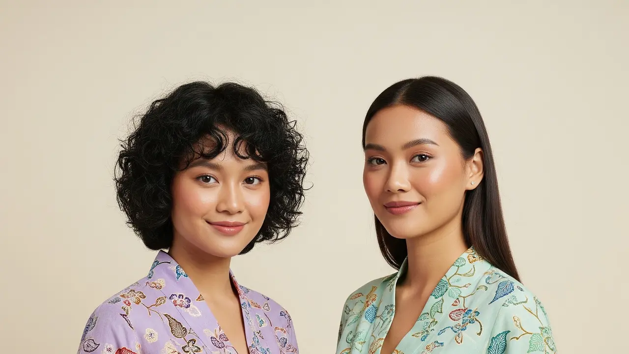Model Atasan Batik Lengan Drape Anggun Terbaru 2025.