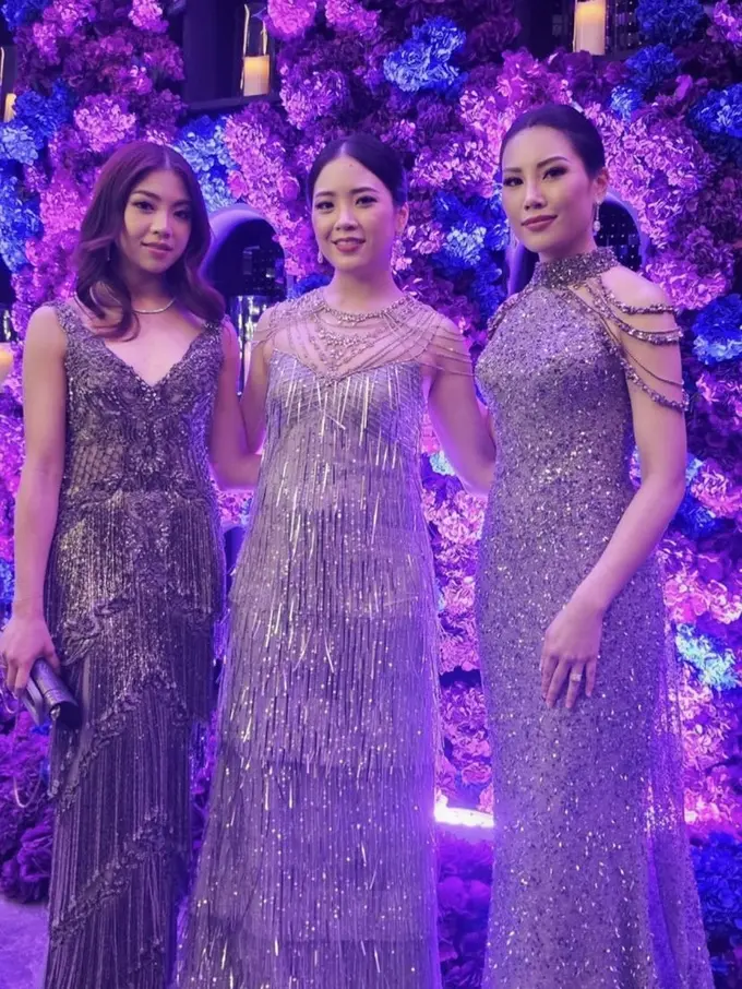 Potret Kakak dan Adik di Resepsi Pernikahan Valencia Tanoesoedibjo