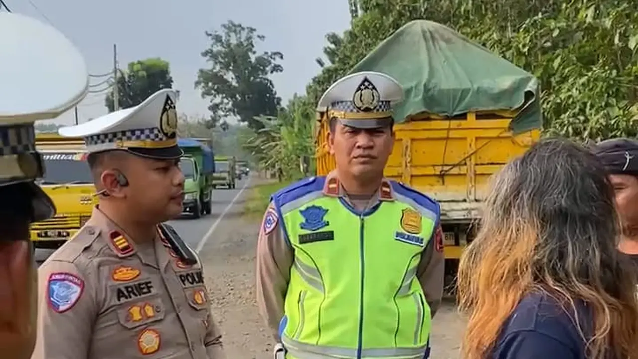 Truk ODOL di Pemalang. (Foto: Liputan6.com/Humas Polres Pemalang)