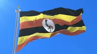 Ilustrasi bendera Uganda (Sumber: Envato Market/ManuMata)