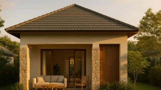 Desain Rumah 7x10 Minimalis 1 Lantai