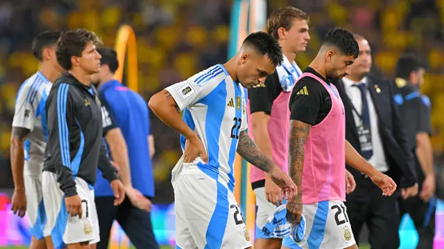 Bertandang ke Ekuador Tanpa Messi, Timnas Argentina Telan Kekalahan