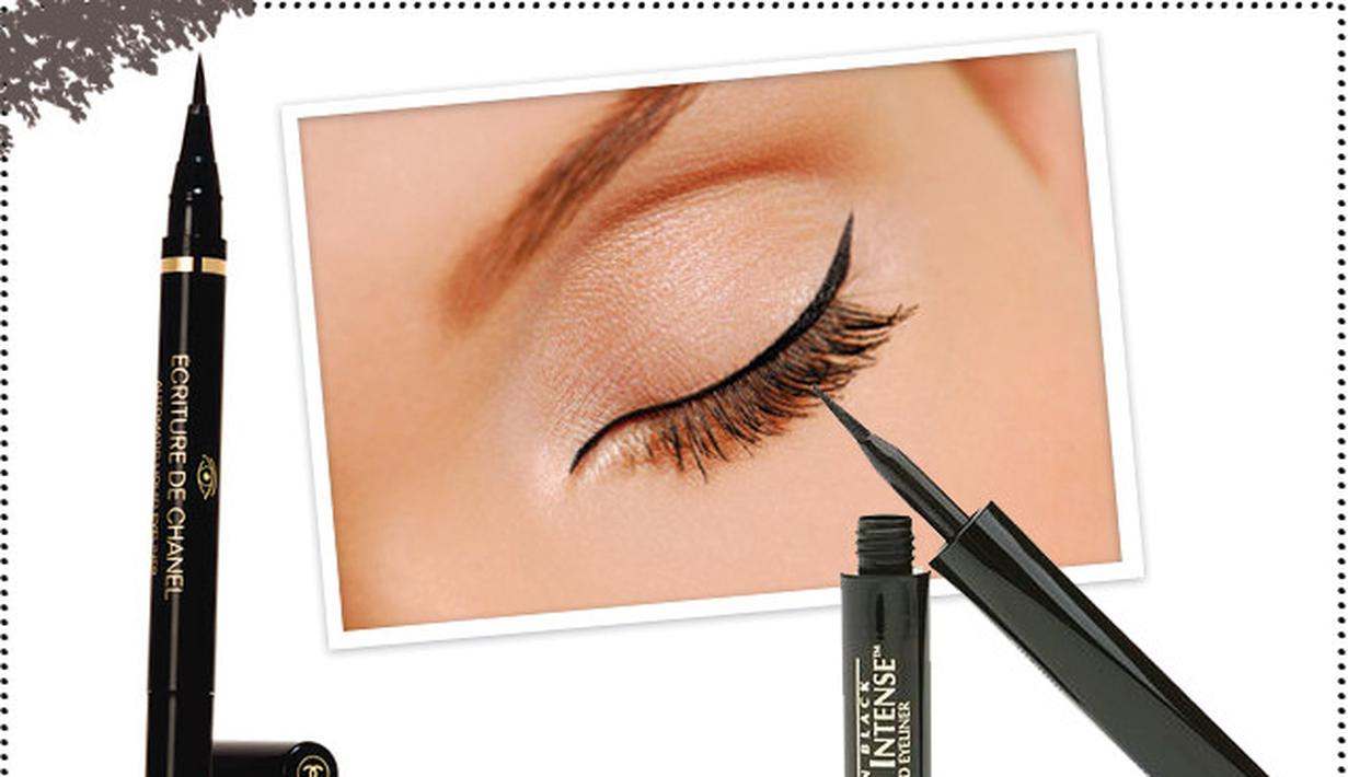 Beda Fungsi  Eyeliner Pensil  Cair Gel Beauty Fimela com