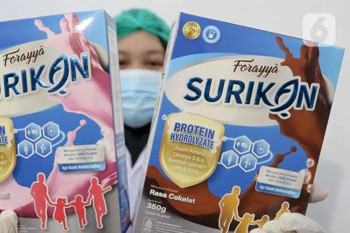 Melihat Proses Pengolahan Hidrolisat Protein Ikan Menjadi Susu Ikan Kemasan
