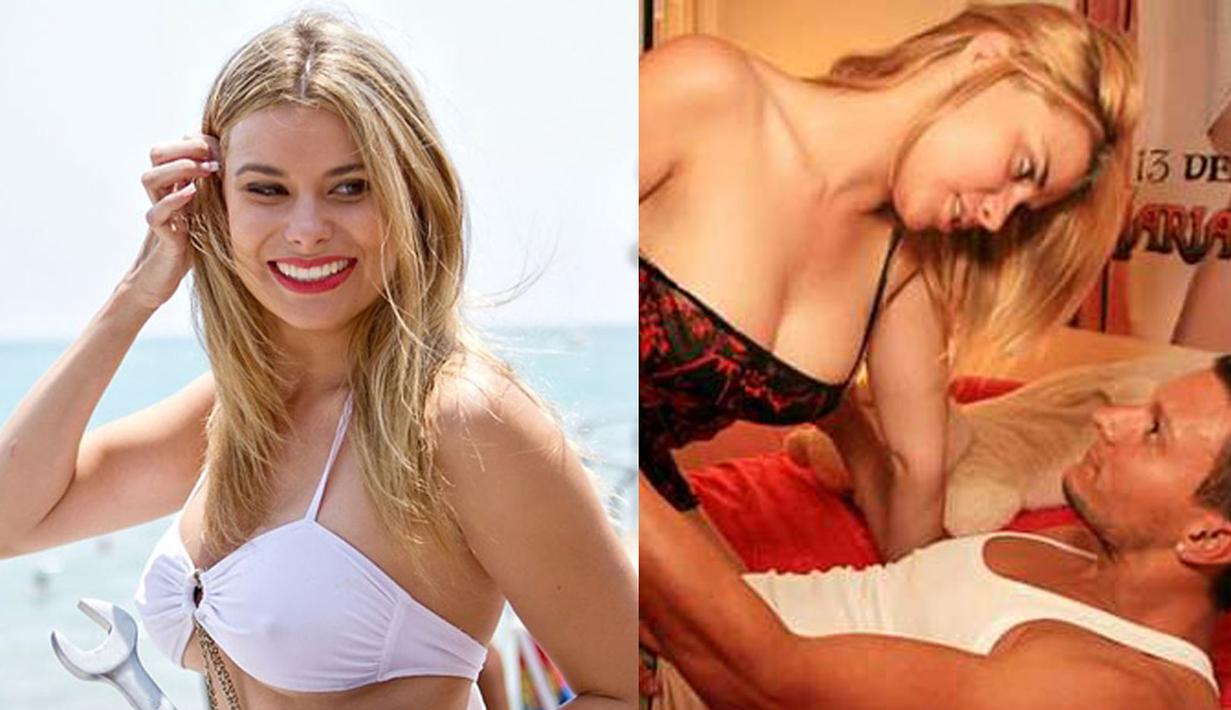 Bintang film porno asal Spanyol, Maria Lapiedra  mengaku pernah tidur bareng dengan salah seorang bintang tim nasional Spanyol. Sayangnya ia enggan memberi tahu nama bintang tersebut (Istimewa)