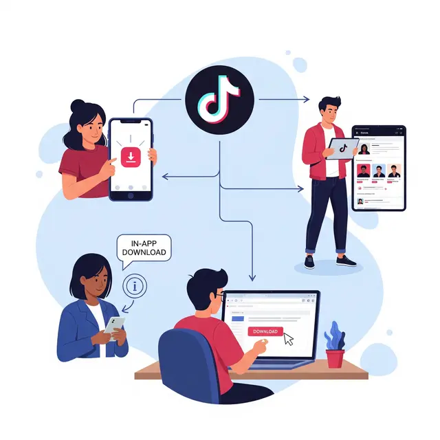 Cara Download Video TikTok Tanpa Aplikasi Tambahan.