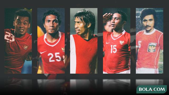 5 Pesepakbola Sulawesi Penyandang Caps Terbanyak Di Timnas Indonesia