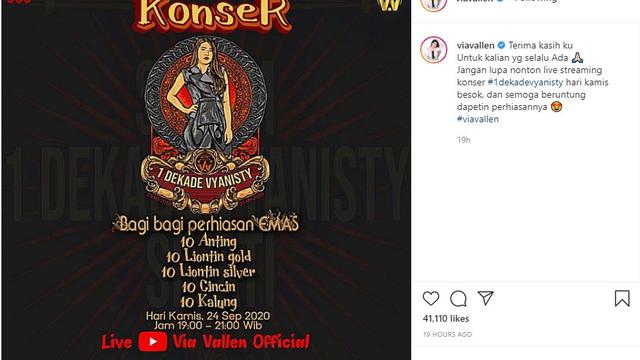 Via Vallen (Foto: Instagram/@viavallen)