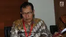 Wakil Pimpinan KPK, Saut Situmorang memberi keteragan terkait vonis bebas mantan Ketua BPPN Syafruddin Arsyad Tumenggung di Gedung KPK, Jakarta, Selasa (9/7/2019). KPK akan tetap melanjutan proses terkait kasus dugaan korupsi SKL BLBI yang merugikan negara 4,58 miliar. (merdeka.com/Dwi Narwoko)