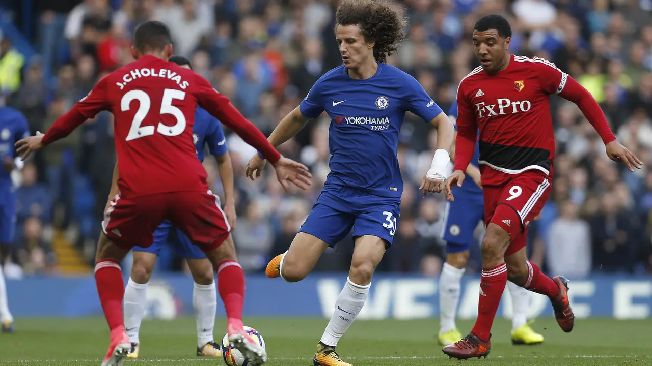FOTO: Michy Batshuayi Gemilang, Chelsea Bungkam Watford