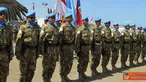 Citizen6, Haiti: Penyematan medali secara serentak selanjutnya diberikan kepada perwakilan para perwira staf, Komandan Peleton dan perwakilan anggota yang disematkan oleh para Komandan Kontingen negara lain.(Pengirim: Badarudin Bakri)