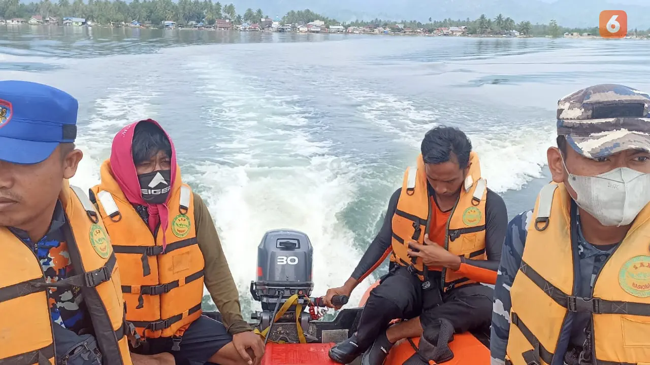 operasi pencarian korban banjir bandang di Parigi Moutong