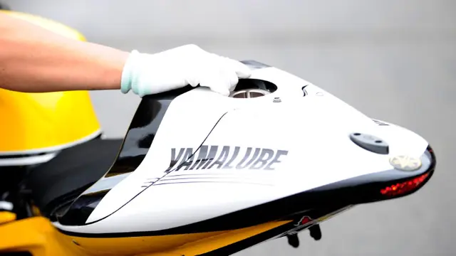 Tangki bahan bakar motor Yamaha