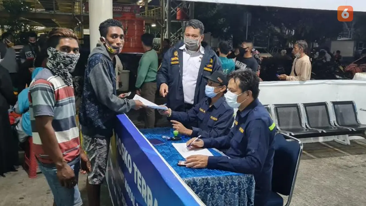 Posko pelayanan Nataru Pelindo iV (Liputan6.com/Dok: Pelindo IV)