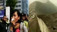 Demo mahasiswa YAI di Jalan Diponegoro mengakibatkan lalu lintas lumpuh hingga dinding 10 kilometer menjadi pembatas warga miskin dan kaya.