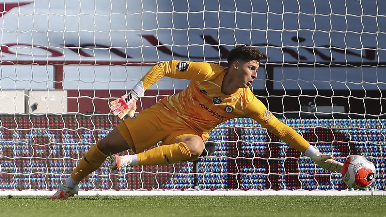 FOTO: Chelsea Taklukkan Aston Villa 2-1