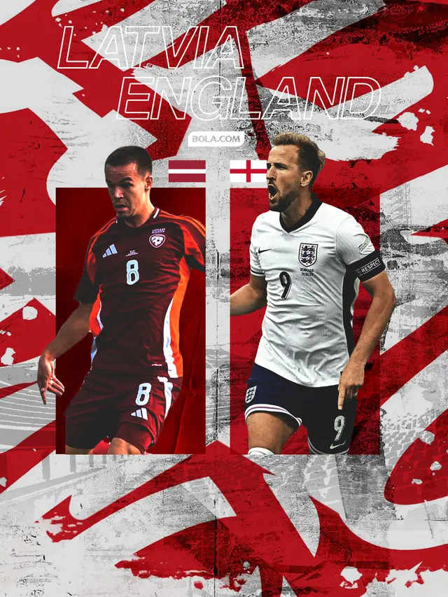 Latvia vs Inggris - Kualifikasi Piala Dunia 2026