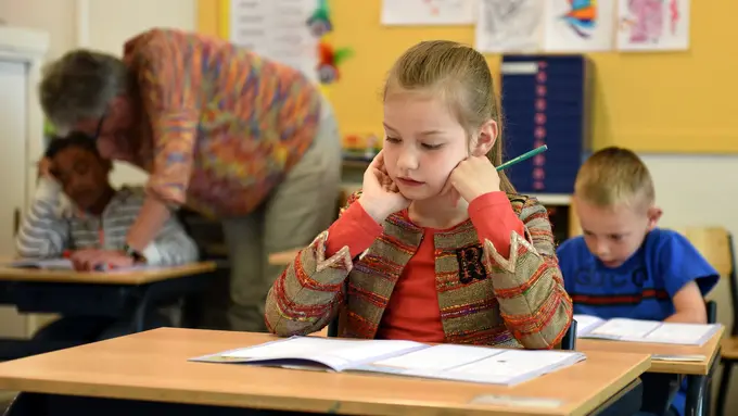 Ilustrasi Anak sekolah