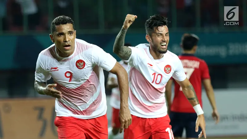 Gol Alberto Goncalves Antar Indonesia Unggul di Babak Pertama