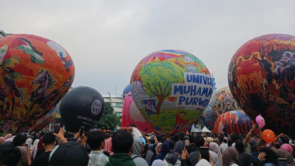 Tak Perlu ke Wonosobo, Festival Balon Udara juga Ada di Purwokerto, Bakal jadi Agenda Tahunan