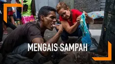 Akibat krisis yang terjadi di Venezuela tak kunjung membaik, sebagian masyarakat terkena imbasnya. Beberapa rela mengais makanan dari tumpukan sampah.