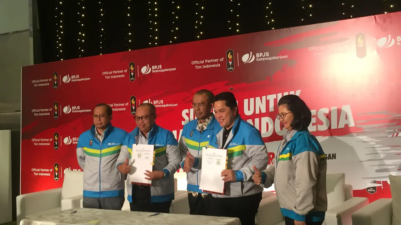 Tim Indonesia Dapat Jaminan dari BPJS Ketenagakerjaan di Asian Games 2018.