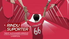 Berita video, cerita kerinduan Trent Alexander-Arnold melihat suporter untuk mendukung Liverpool