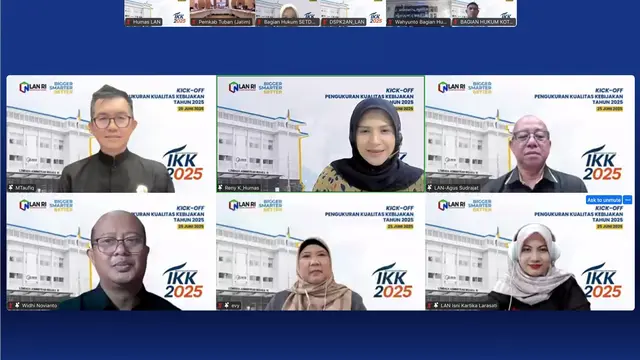LAN Luncurkan Pengukuran Indeks Kualitas Kebijakan 2025, Ini Fungsinya