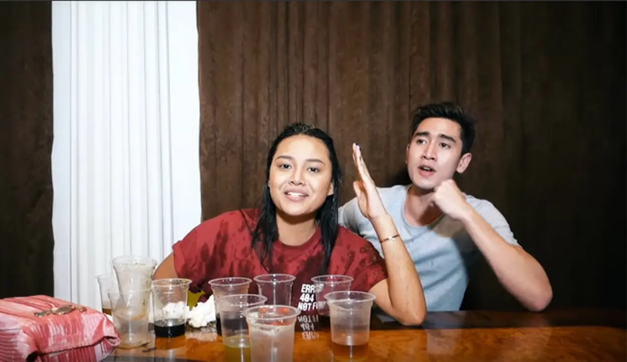 Aurel Hermansyah dan Verrel Bramasta