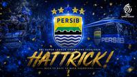 Persib Bandung memastikan hattrick gelar juara usai juara BRI Super League 2025/2026. (Chatgpt/Bola.com)