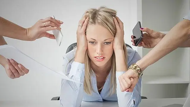 Pengelolaan Stress. (foto: Pinterest/Hypnose Therapie).