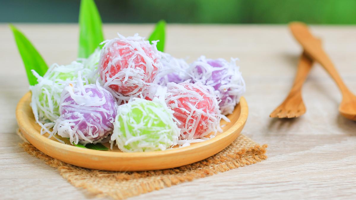 Klepon Singkong Pelangi