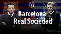Barcelona vs Real Sociedad (bola.com/samsulhadi)