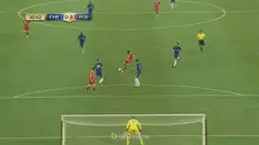 Chelsea kalah 2-3 dari Bayern Munchen pada laga pramusim ICC 2017 di Singapura, Selasa (25/7/2017)