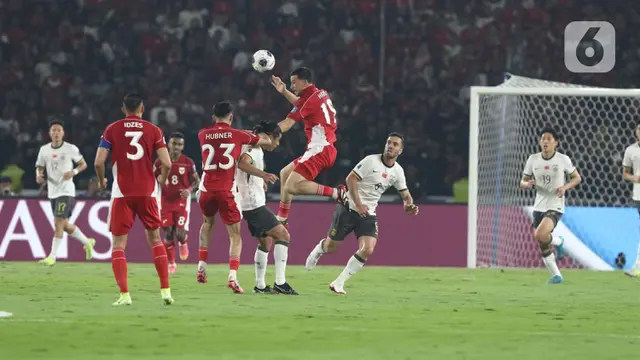 Kualifikasi Piala Dunia 2026, Gol Ole Romeny Bawa Indonesia Unggul di Babak Pertama