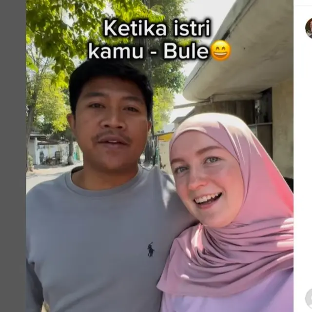 Bukan Soal Harta, Pria Indonesia Ungkap Cara Menangkan Hati Wanita Rusia yang Kini Jadi Istrinya dan Mualaf.  foto: Instagram @ulianaci
