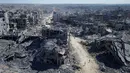 Dua tahun berlalu, perang antara Isarel dan Hamas di Gaza mulai menunjukkan tanda-tanda akan segera berakhir. (AP Photo)