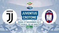 Susunan Pemain Juventus Vs Crotone