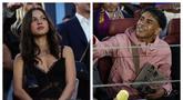 Dunia maya digegerkan dengan pertemuan antara pemain Barcelona, Lamine Yamal dan penyanyi Olivia Rodrigo pada laga bertajuk El Clasico pada Minggu (10/05/2026). (Foto kolase: AFP dan AP Photo)
