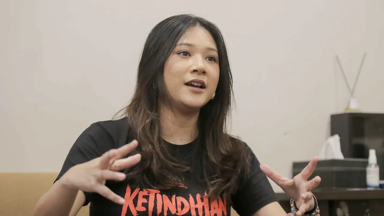 Agnes Naomi. (Herman Zakharia/ Liputan6.com)