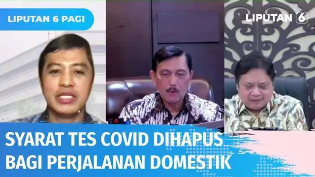 VIDEO: Syarat Tes Covid-19 Dihapus Bagi Penumpang Perjalanan Domestik