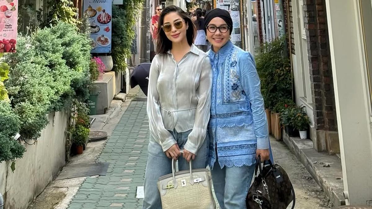 6 Gaya Nikita Willy Liburan di Korea Selatan Bareng Keluarga, Tampil Modis