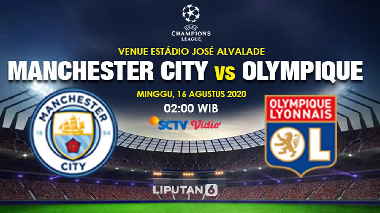 Prediksi Manchester City Vs Olympique Lyonnais