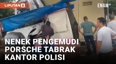 Mobil Porsche Tabrak Mako Samapta Polrestabes Medan